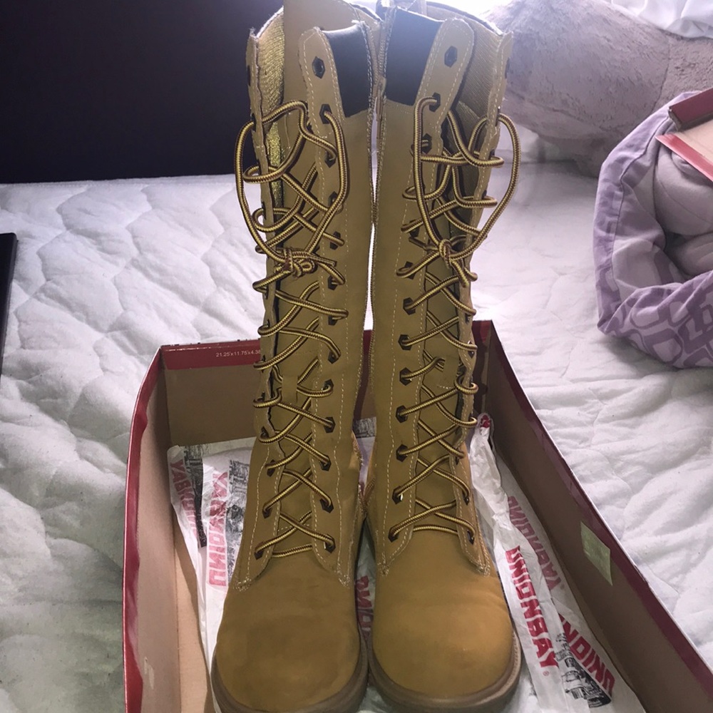 UNIONBAY GENEVIVE LACE UP WORK BOOTS